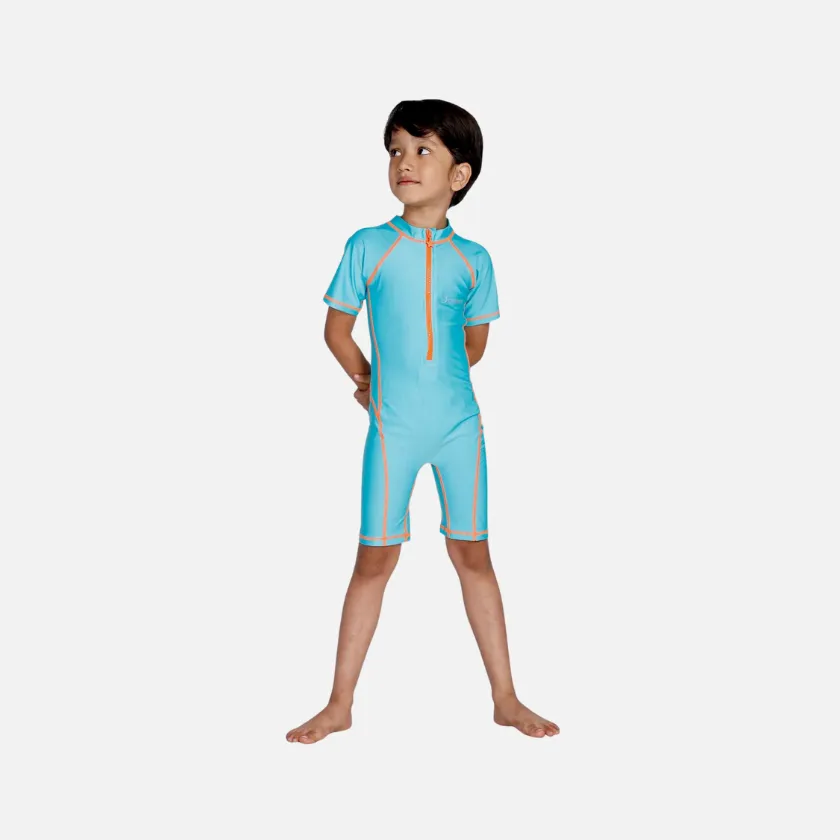 Airavat Aquaflex Kids Boy Half Body Swimming Costume -Green