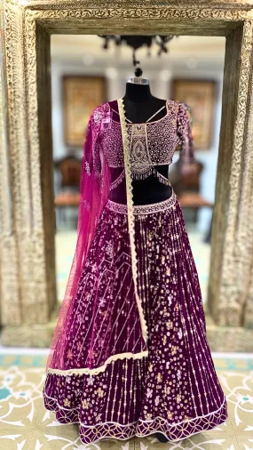 Beautiful Lehenga Choli with Hand Embroidery