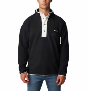 Columbia Mens Helvetia Half Snap Fleece-BLACK