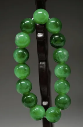 GREEN WITH ENVY BEADED BRACELET