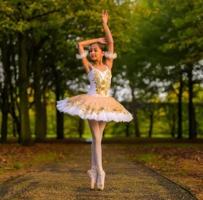 Just Ballet Golden Rose tutu - Hire Only