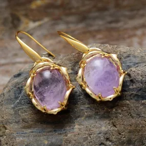 Magarra Amethyst Drop Earrings