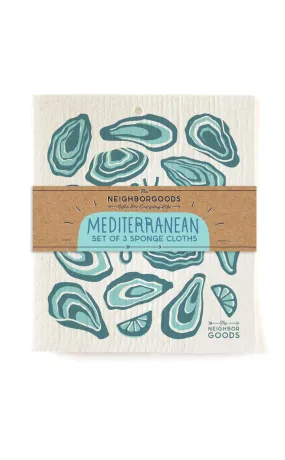 Mediterranean Sponge Cloth Gift Set