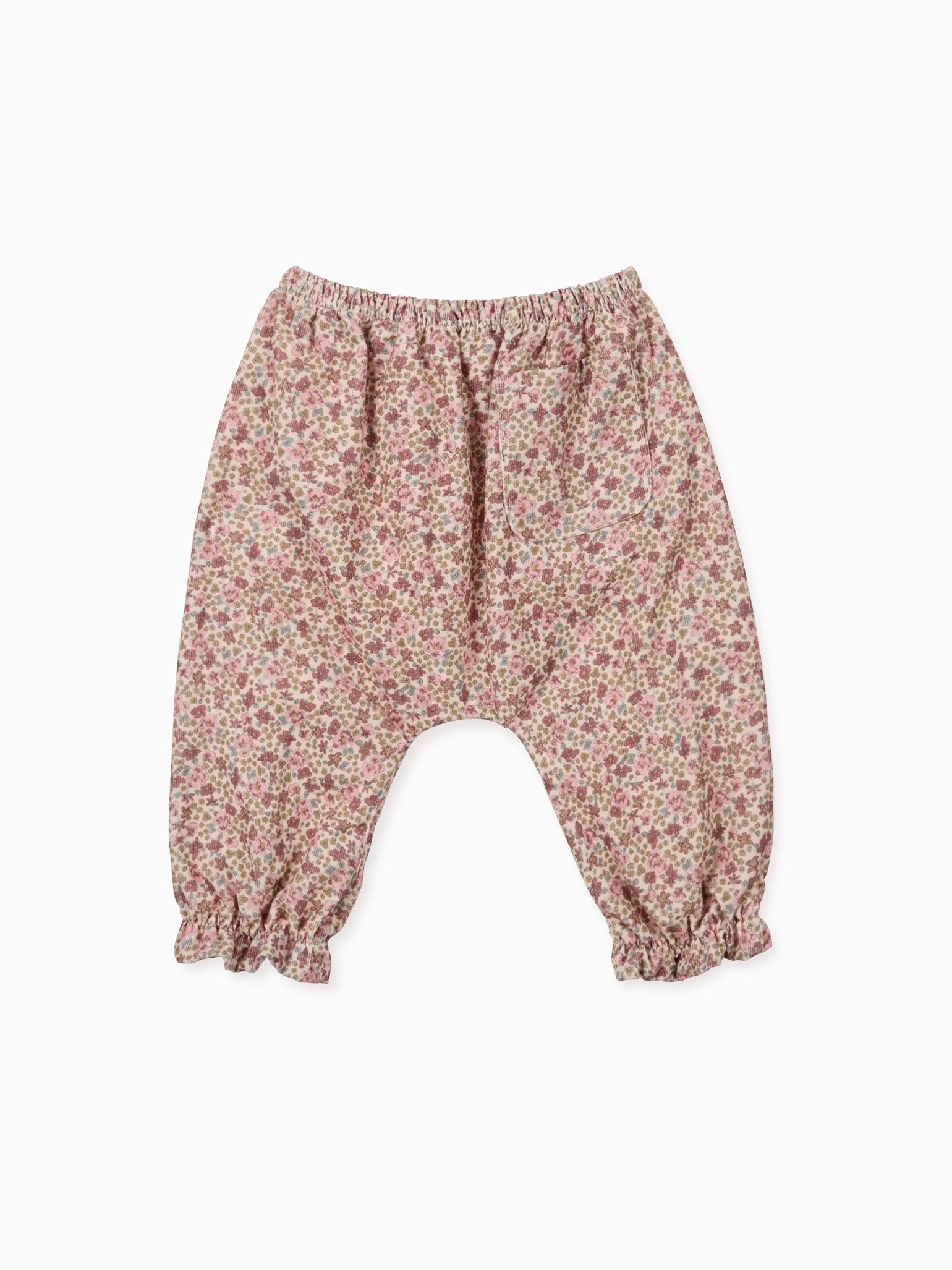 Pink Floral Forna Baby Girl Trousers