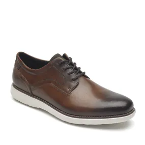 Rockport Garett Plain Toe Cognac   