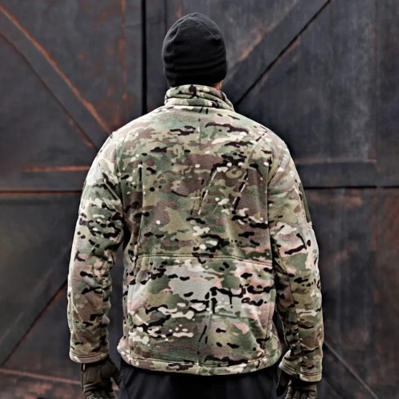 TAD Soft Shell Fleece Thicken Warm Men's Tactical Jacket