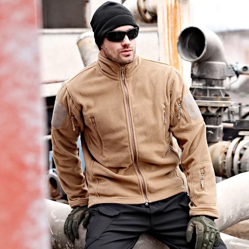 TAD Soft Shell Fleece Thicken Warm Men's Tactical Jacket