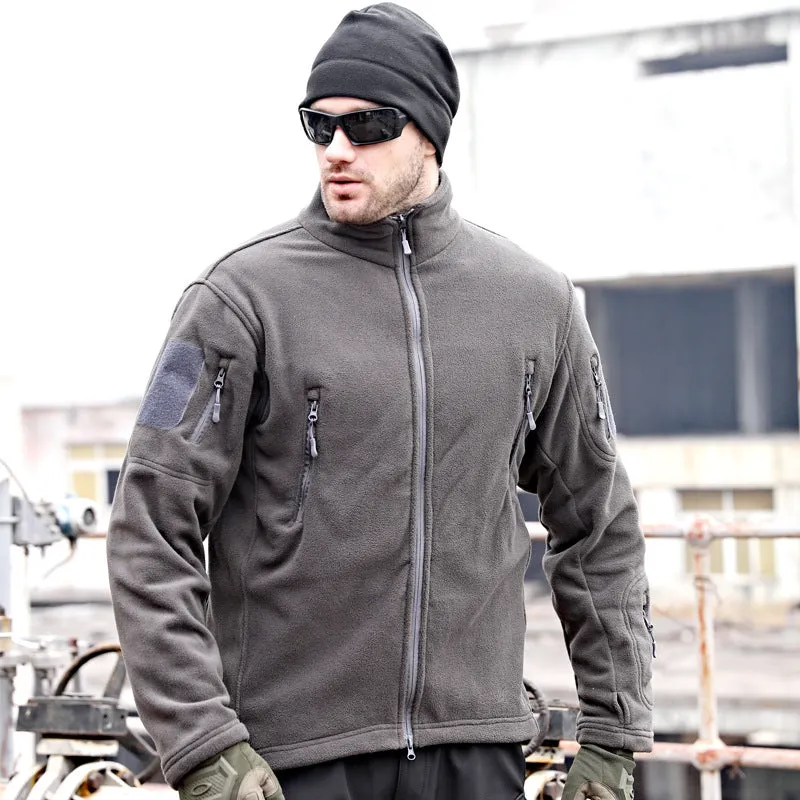 TAD Soft Shell Fleece Thicken Warm Men's Tactical Jacket