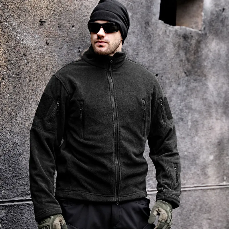 TAD Soft Shell Fleece Thicken Warm Men's Tactical Jacket