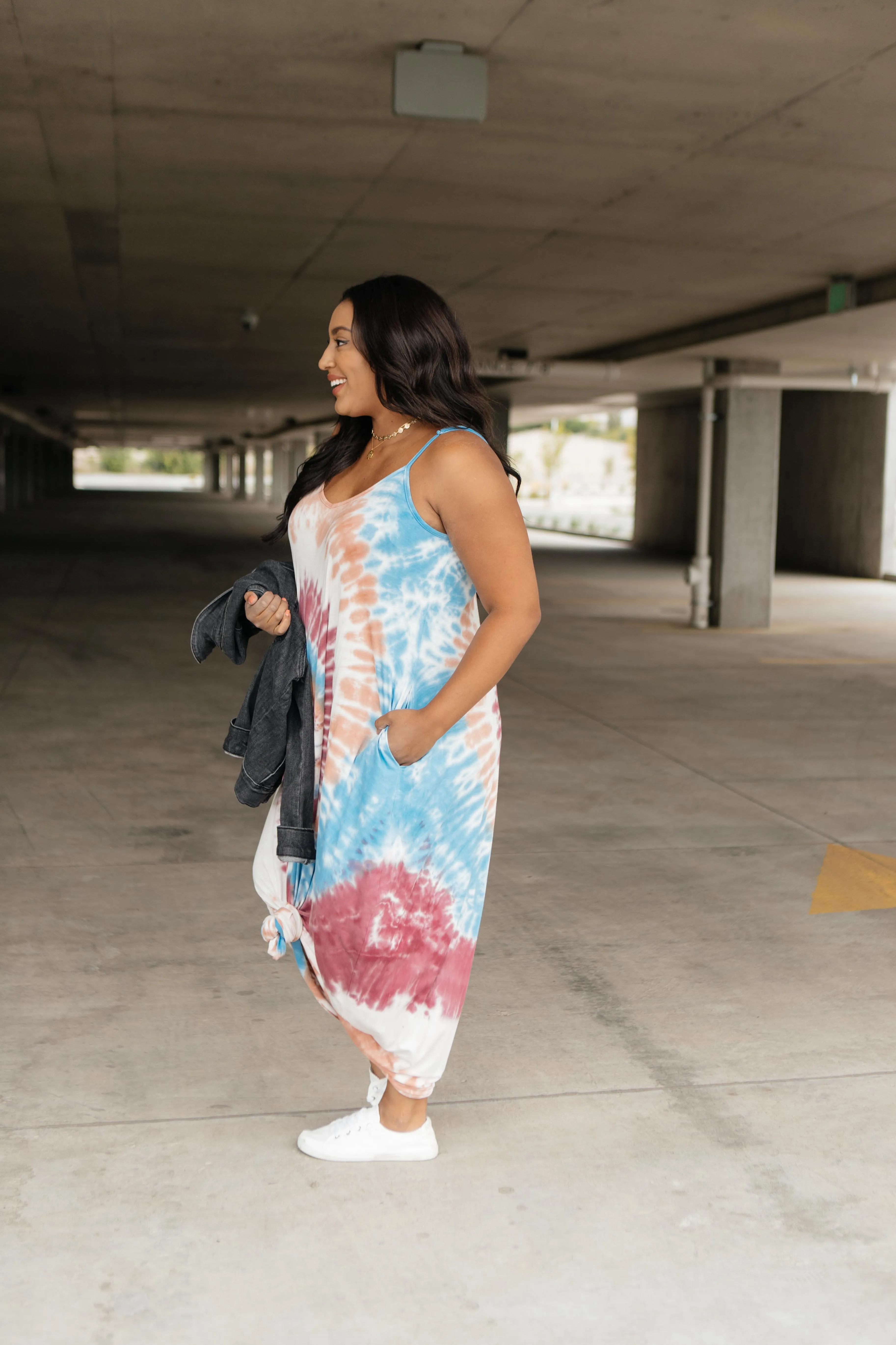 The Big Swirl Maxi Dress - On Hand