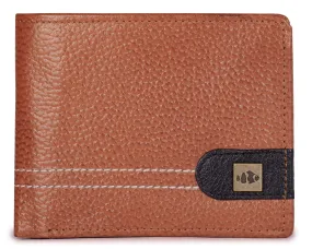 THE CLOWNFISH Brown Men's Wallet (TCFWGL-GTBR10)